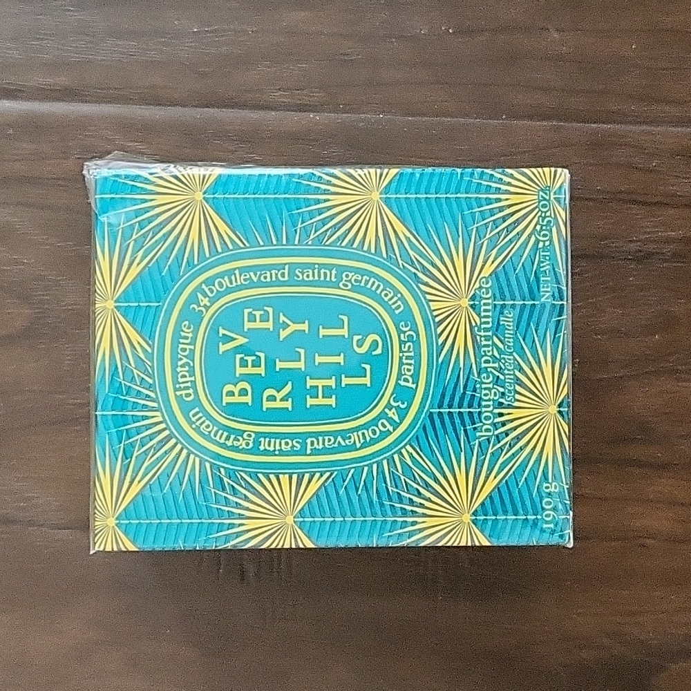 New Sealed Limited Edition Diptyque Beverly Hills Bougie Parfumee candle 190g - Picture 1 of 6